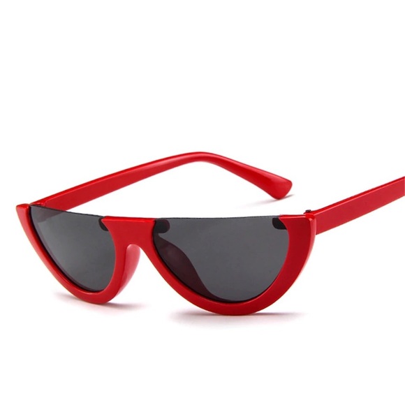 Accessories - NEW Half Framed Cat Eye Sunglasses